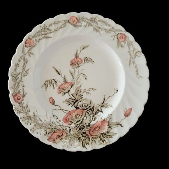Vintage Royal Staffordshire Harvest Clairce Cliff Dinnerware Saucer - Picture 1 of 6